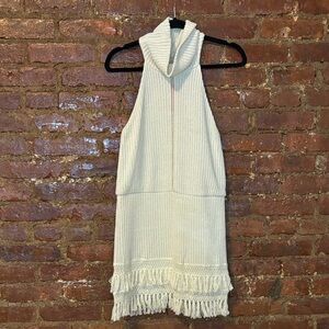 SAYLOR Cream Sleeveless Dress